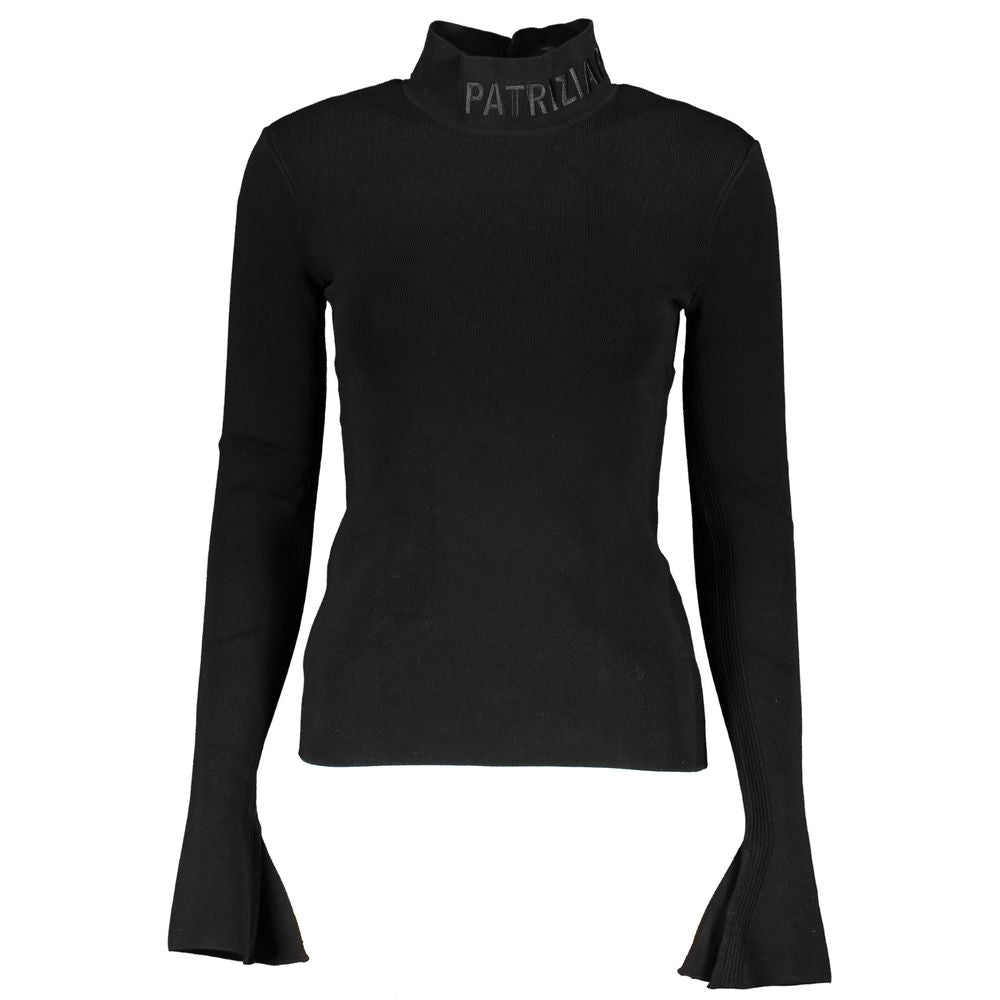 Patrizia Pepe « Pull femme en lyocell noir »