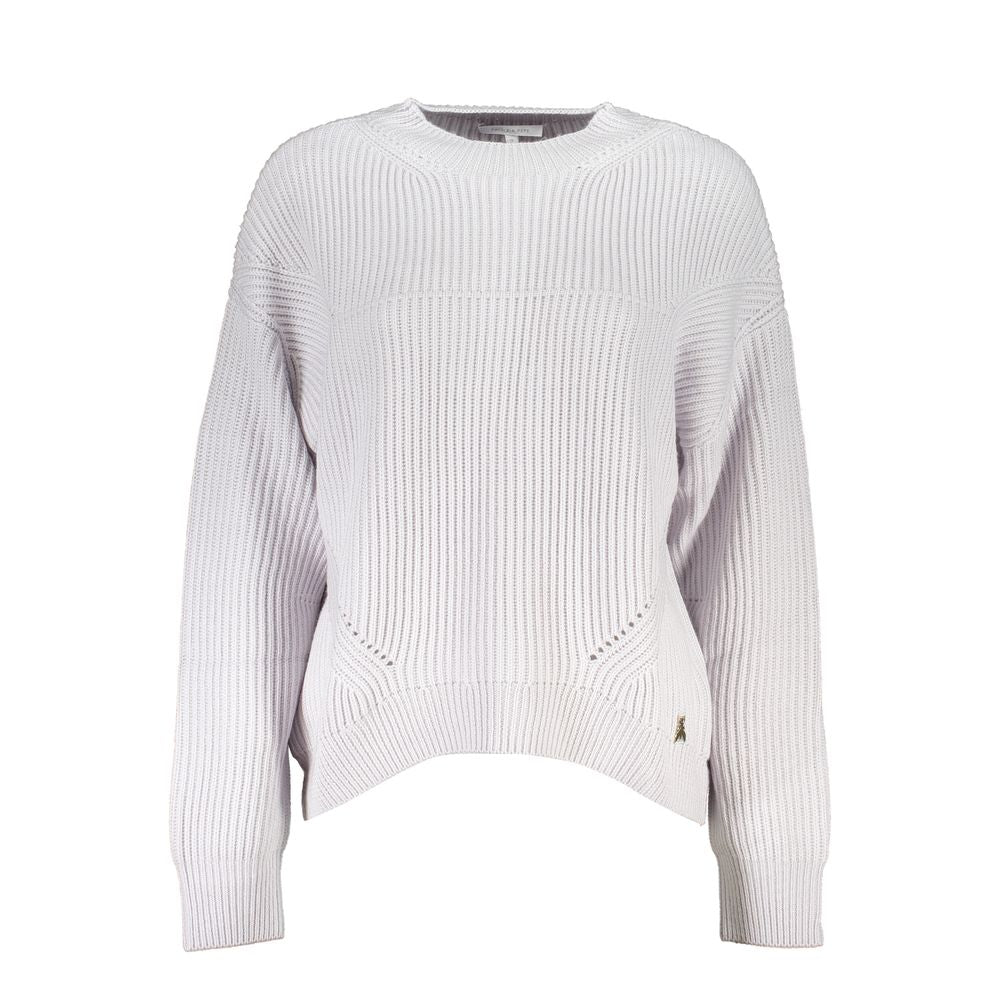 Patrizia Pepe Pull gris en acrylique pour femme