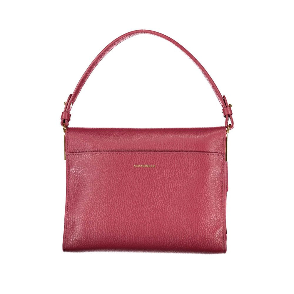 Sac à main femme en cuir Coccinelle Rosso