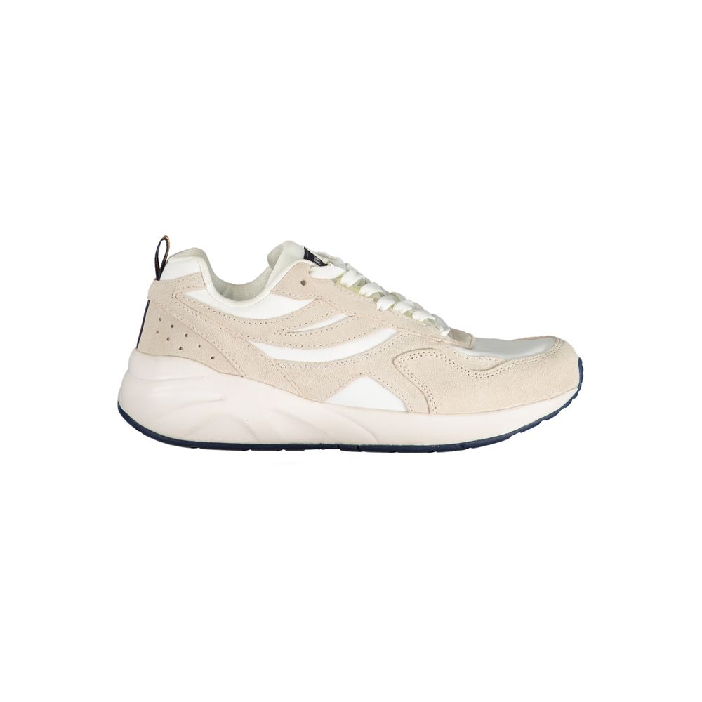 K-WAY – Beigefarbener Nylon-Sneaker