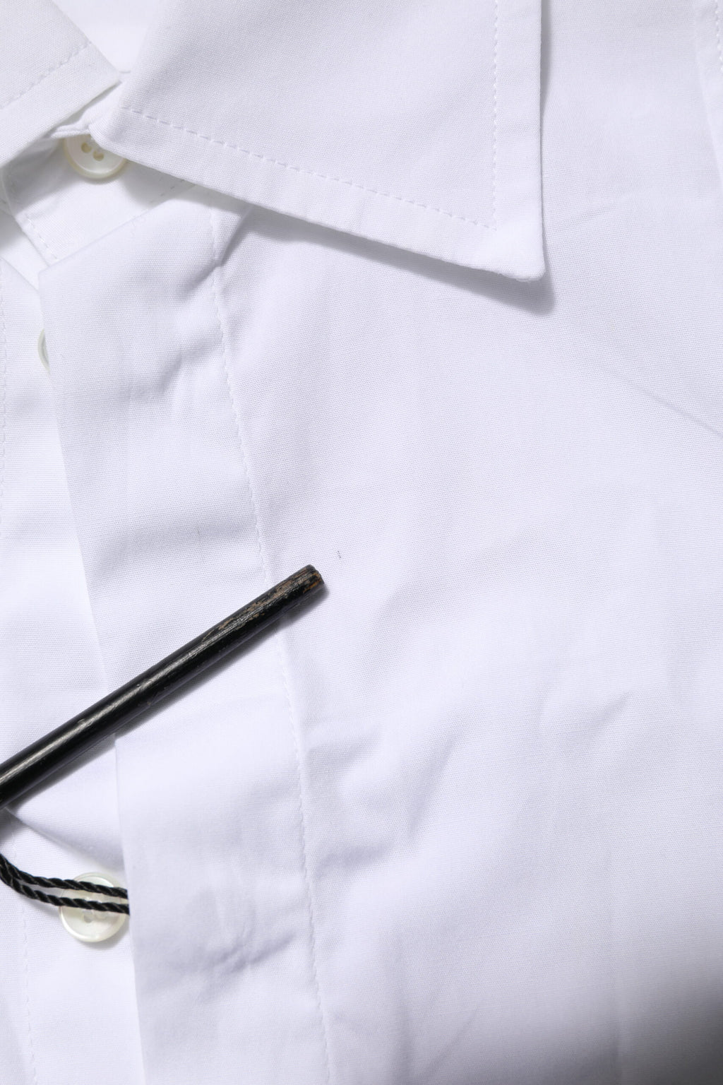 Chemise de soirée homme Dolce & Gabbana en popeline de coton blanche