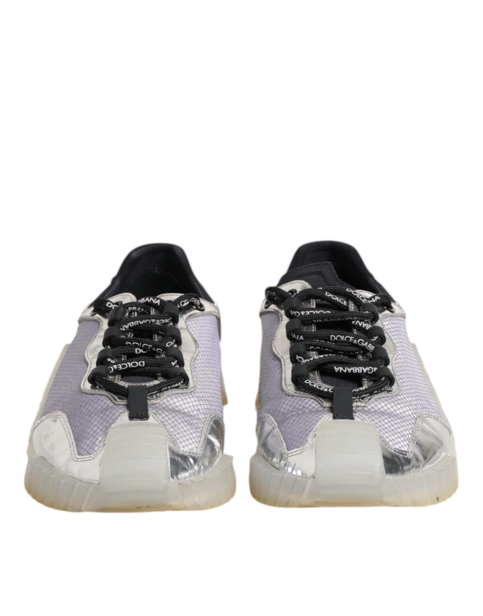 Chaussures Baskets Basses Homme Dolce & Gabbana NS1 Noir Argent