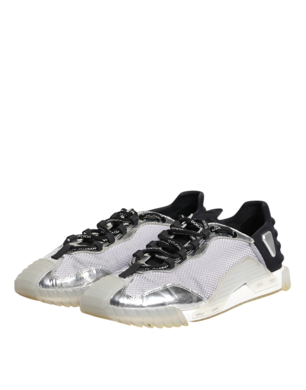Chaussures Baskets Basses Homme Dolce & Gabbana NS1 Noir Argent