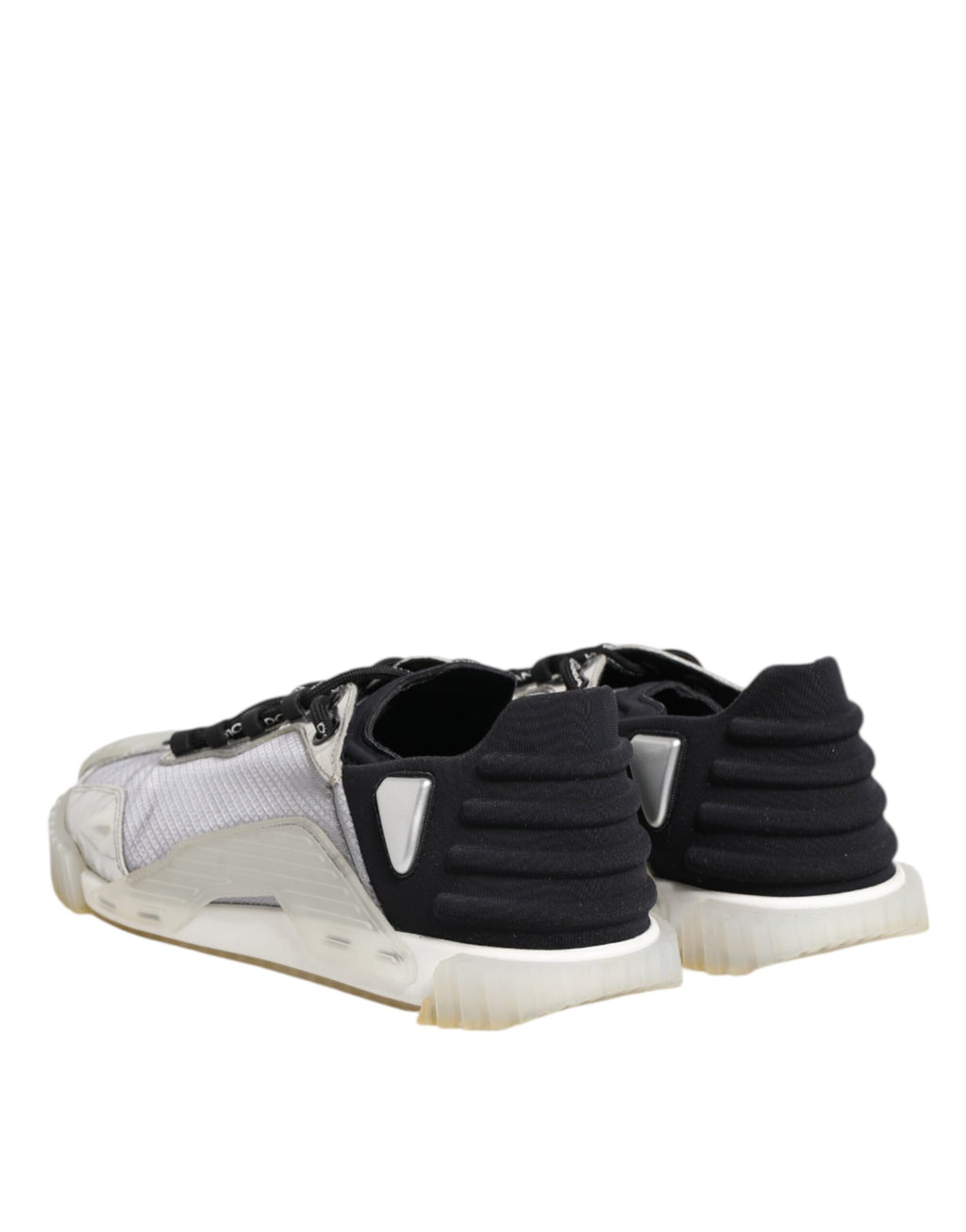 Chaussures Baskets Basses Homme Dolce & Gabbana NS1 Noir Argent