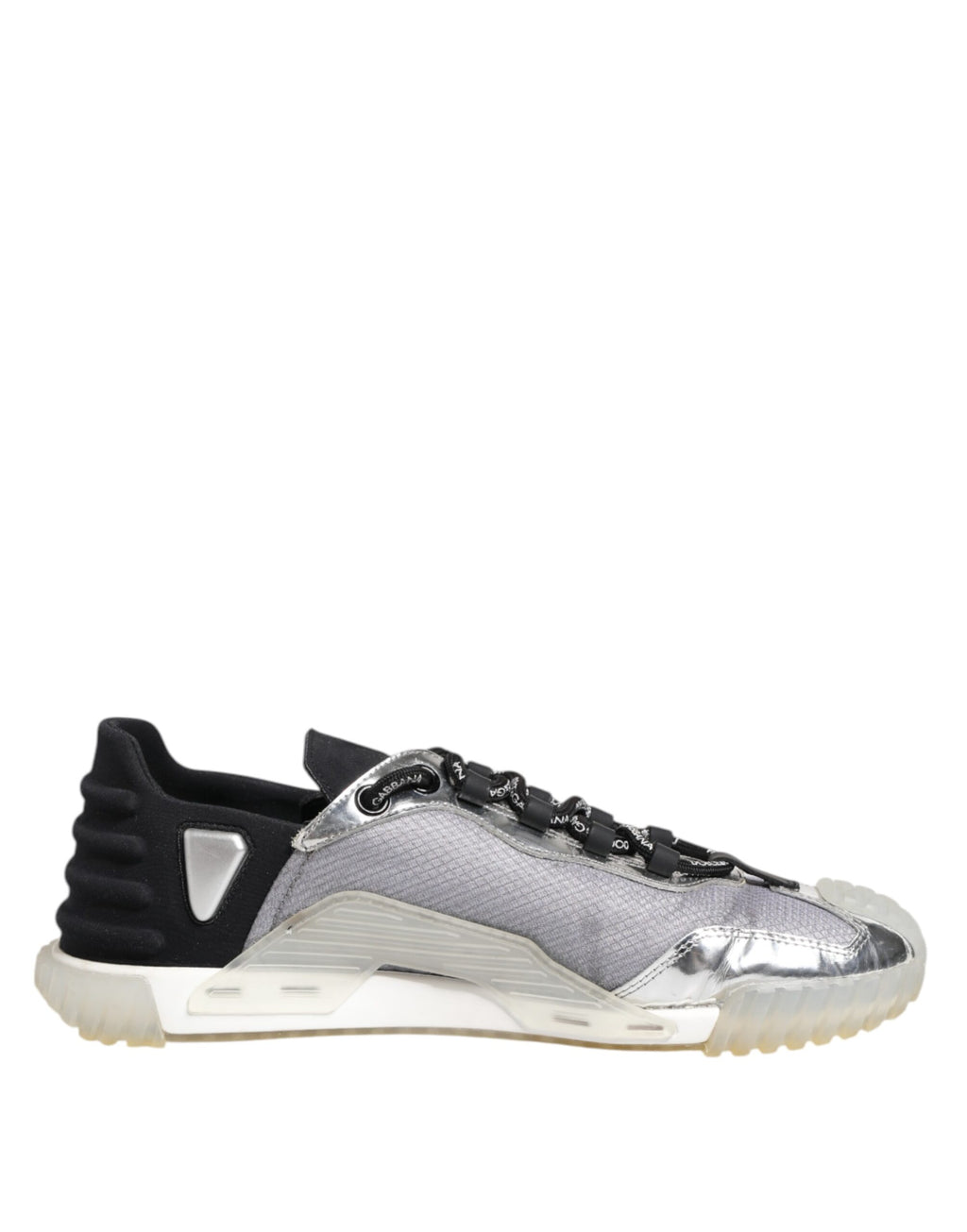 Chaussures Baskets Basses Homme Dolce & Gabbana NS1 Noir Argent