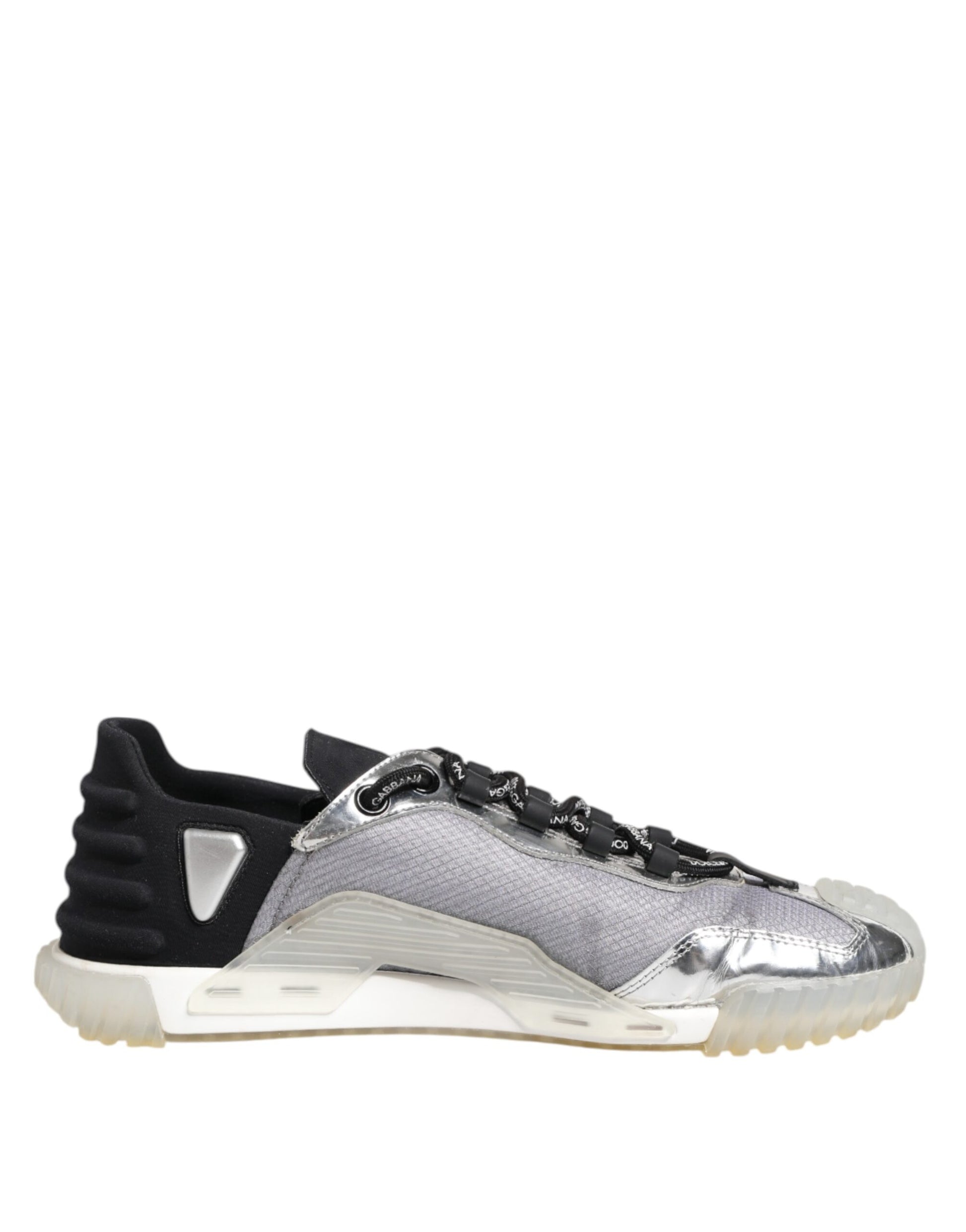 Chaussures Baskets Basses Homme Dolce & Gabbana NS1 Noir Argent