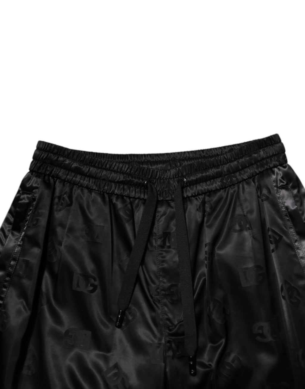 Dolce & Gabbana Pantalon de jogging noir imprimé DG pour homme