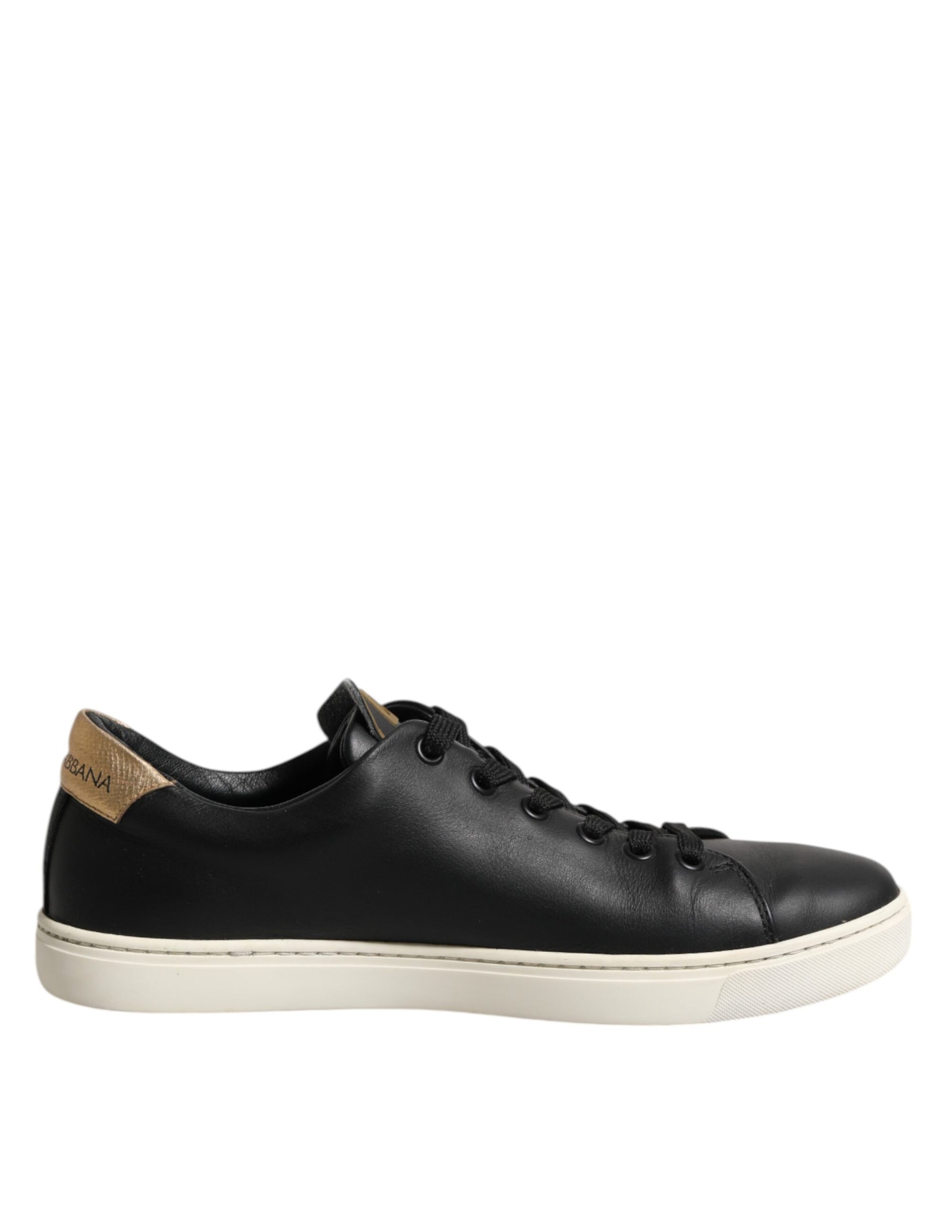 Chaussures Dolce & Gabbana en cuir noir Sacré Cœur