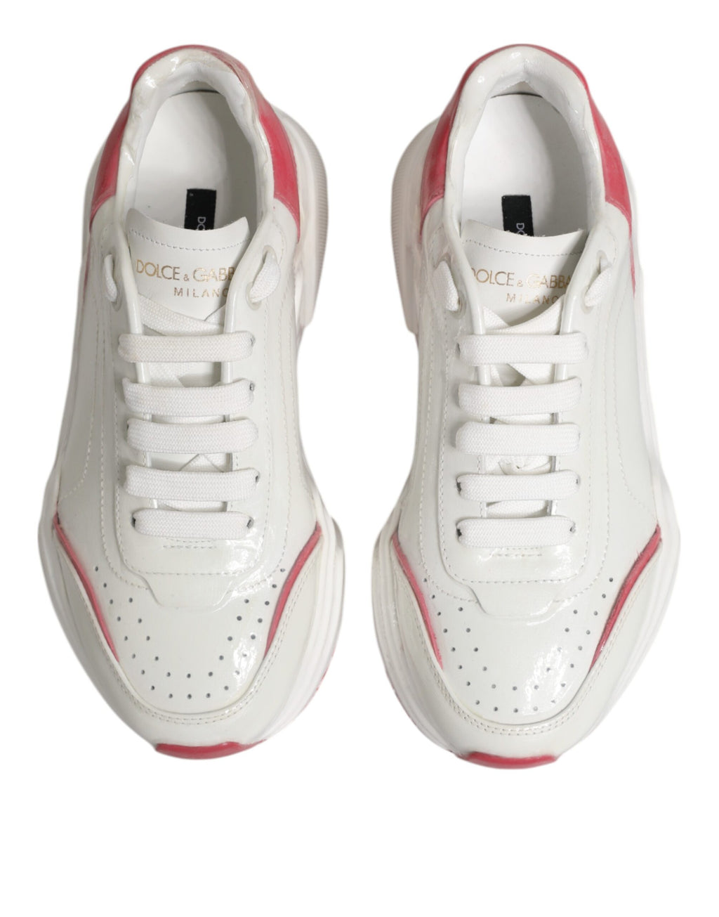 Chaussures Dolce & Gabbana Baskets basses Daymaster blanc rose