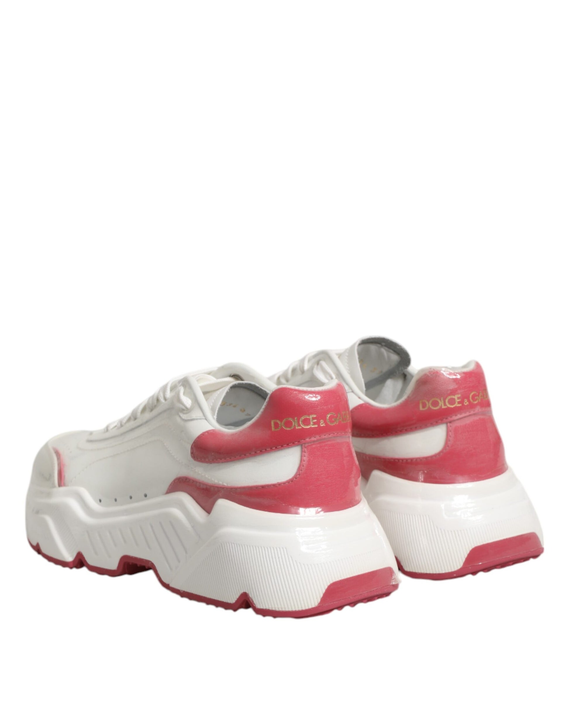 Chaussures Dolce & Gabbana Baskets basses Daymaster blanc rose