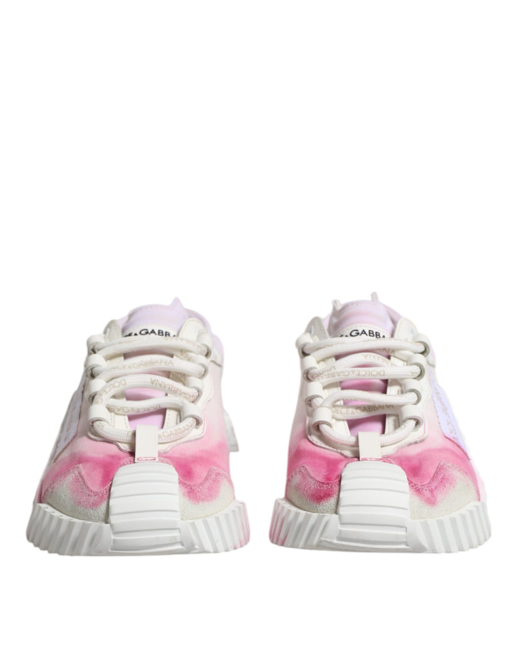 Baskets basses à lacets Dolce & Gabbana NS1 blanches