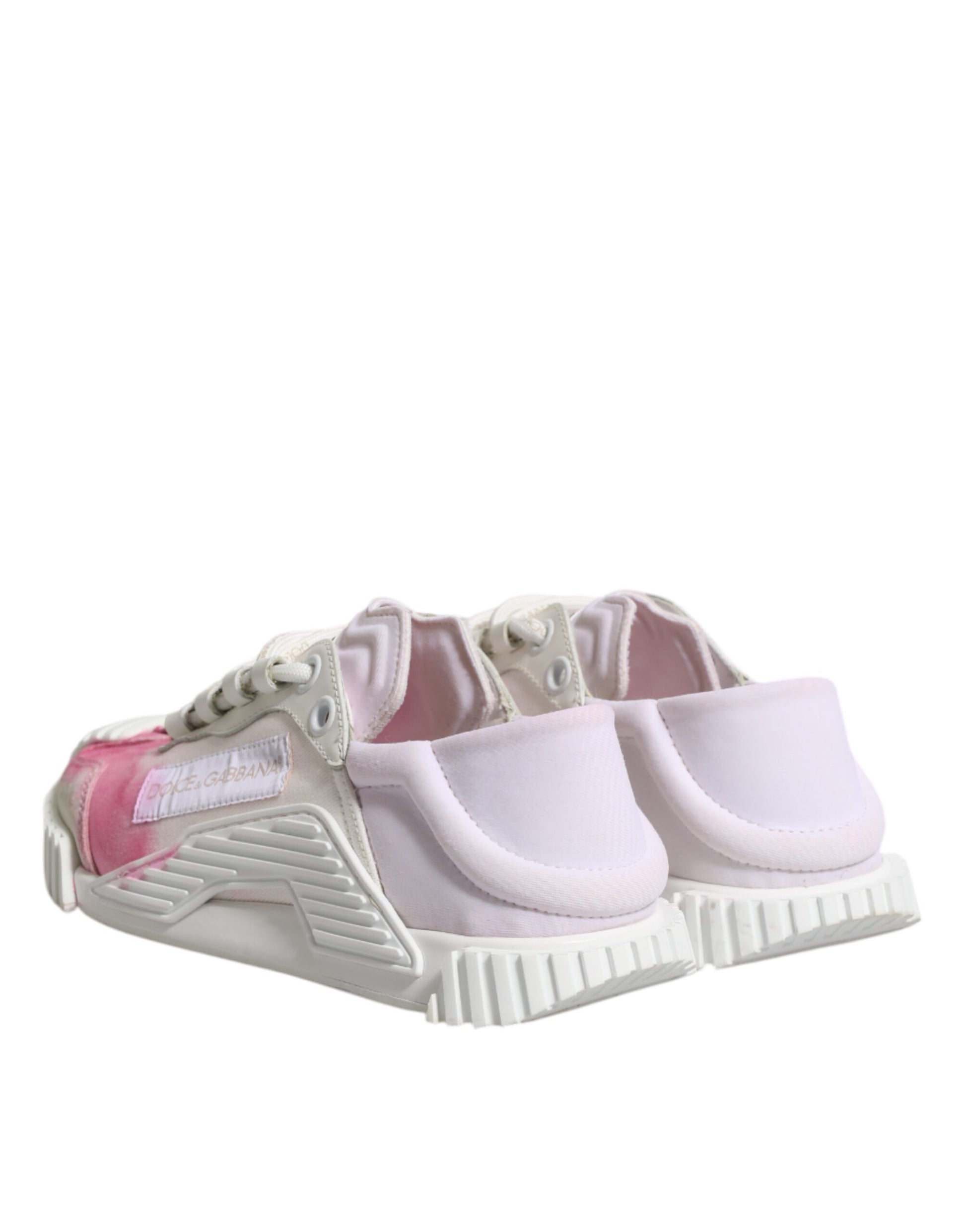 Baskets basses à lacets Dolce & Gabbana NS1 blanches