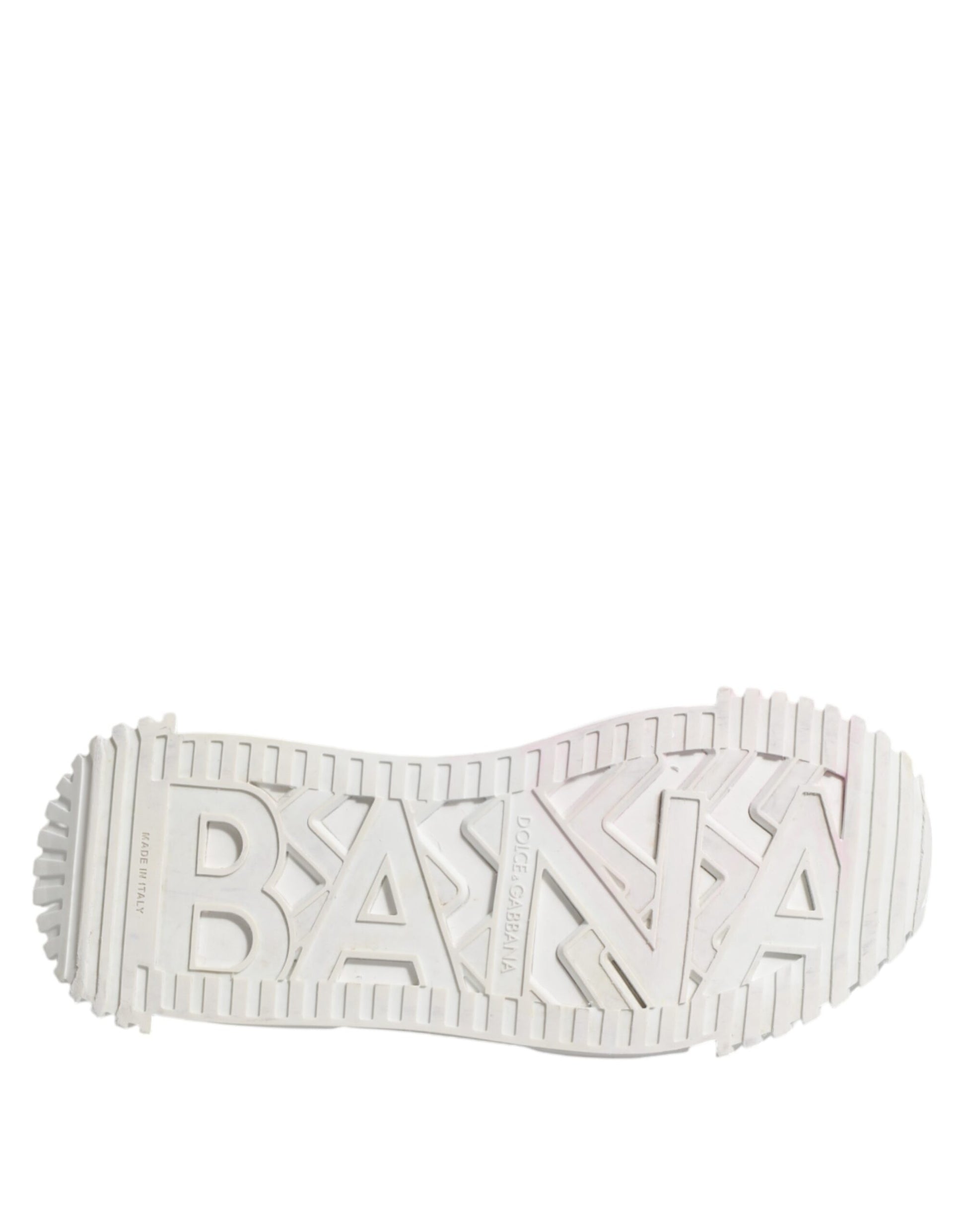 Baskets basses à lacets Dolce & Gabbana NS1 blanches
