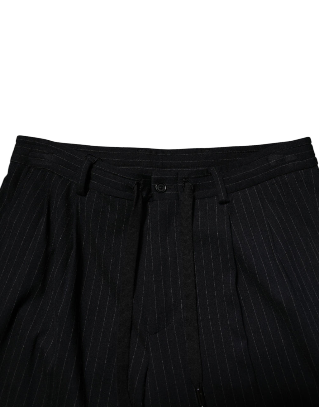 Dolce &amp; Gabbana – Enge Hose aus Viskose mit schwarzen Streifen für Herren
