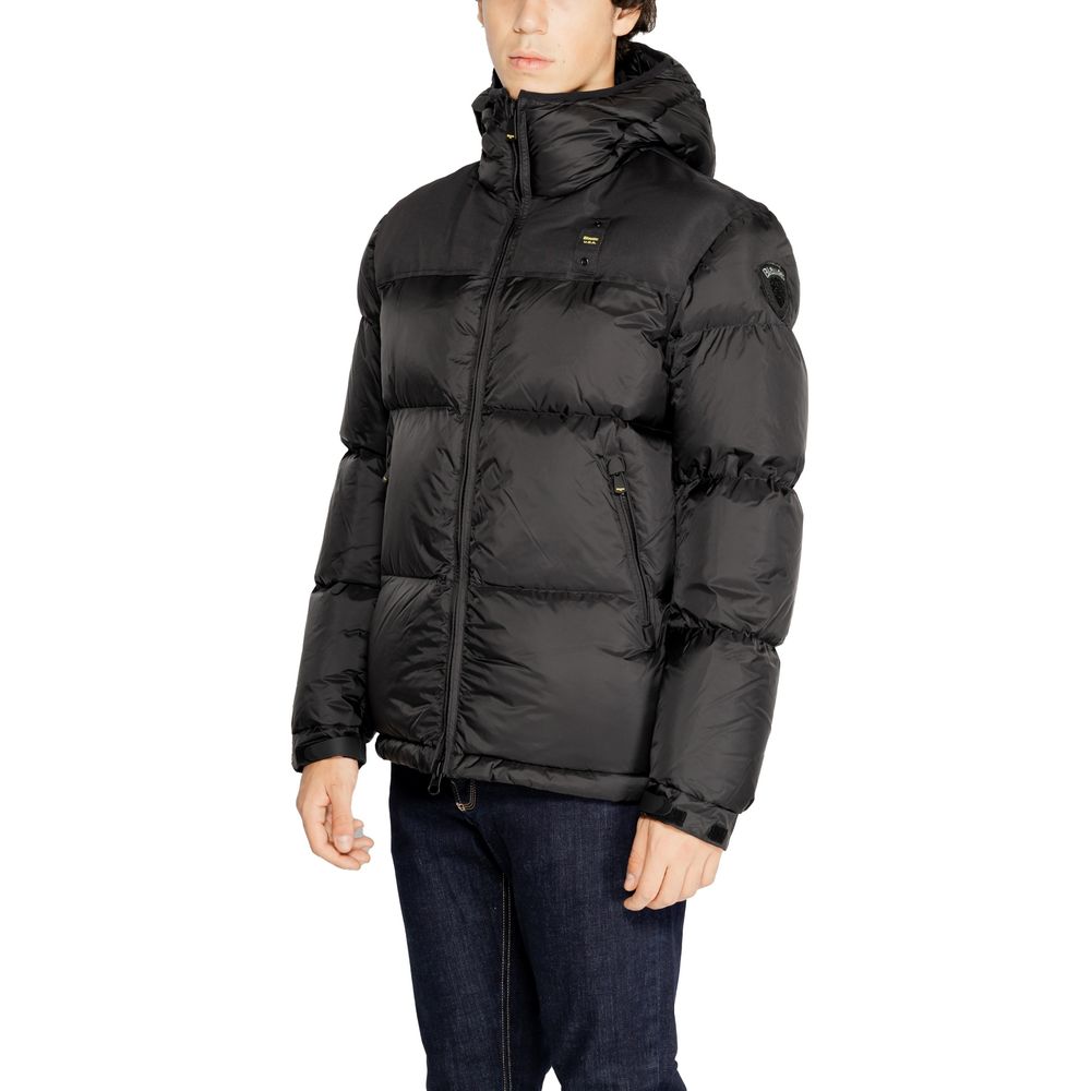 Blauer Schwarze Polyamidjacken und -mäntel
