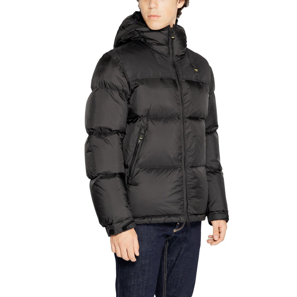 Blauer Schwarze Polyamidjacken und -mäntel