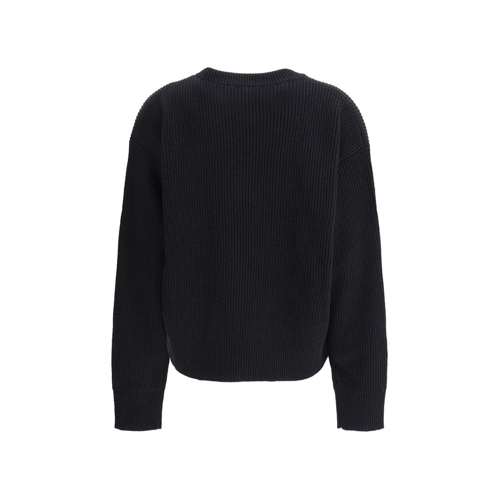 Versace Pullover mit Barocco-Blatt-Stickerei