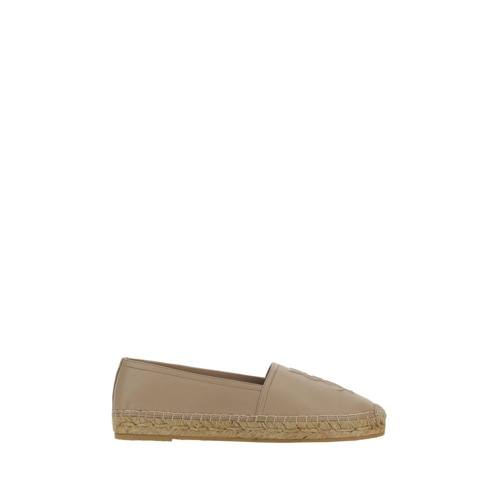 Espadrilles Saint Laurent en agneau beige Ovis Aries Aries