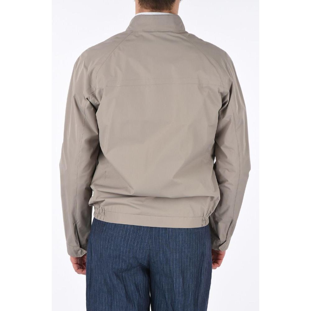 Corneliani Beige Polyesterjacke