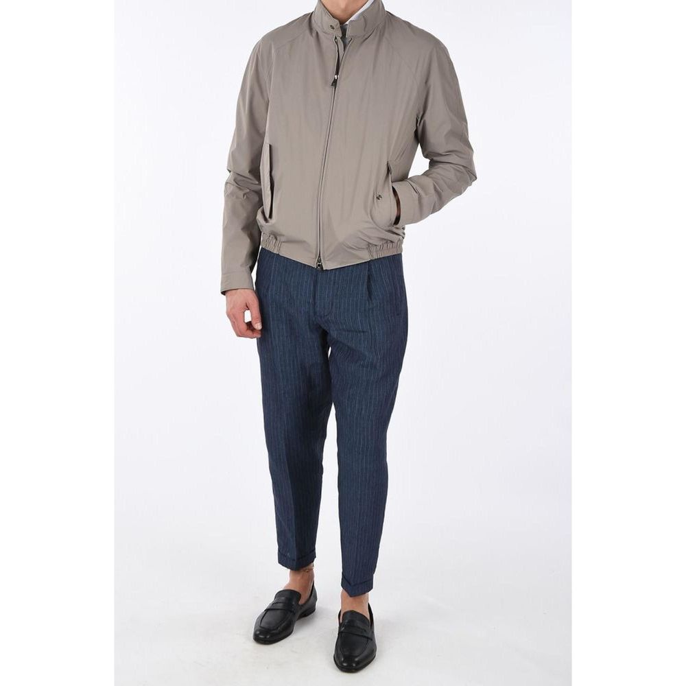 Corneliani Beige Polyesterjacke