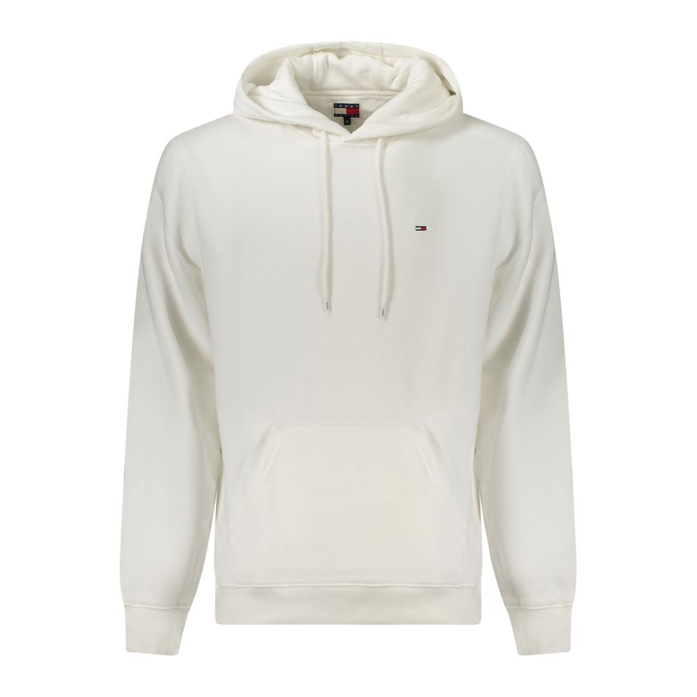 Tommy Hilfiger Blanc Coton Sweat à Capuche Homme