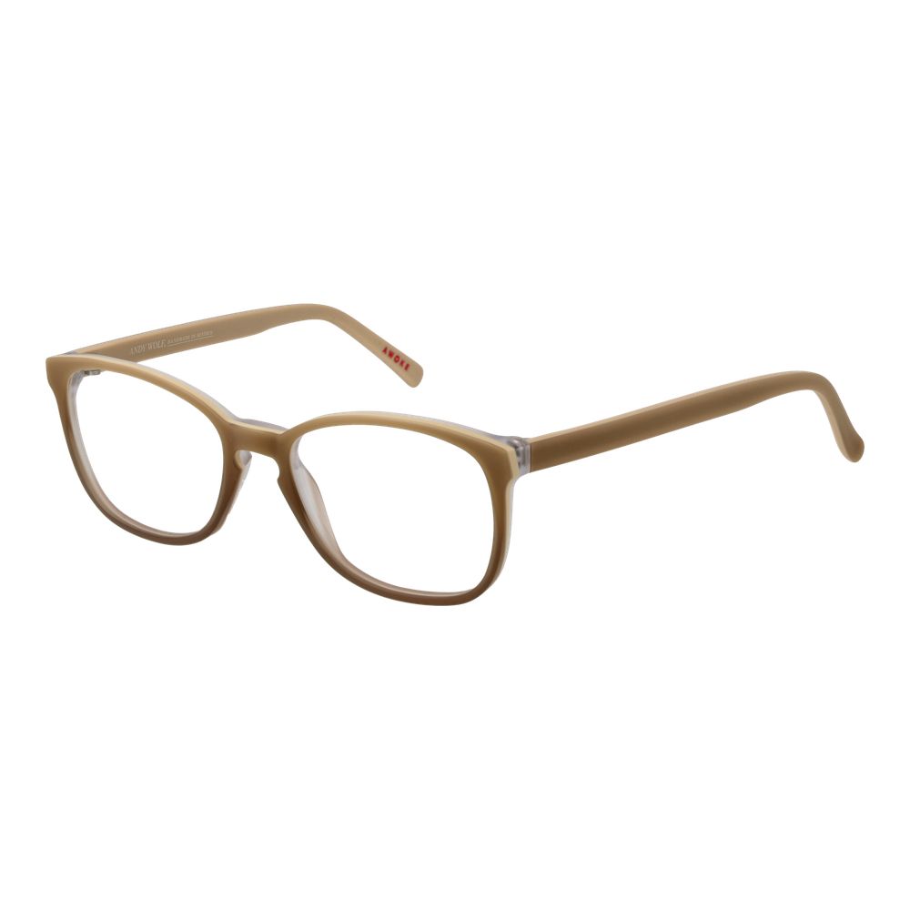 Lunettes en acétate beige Andy Wolf (montures)