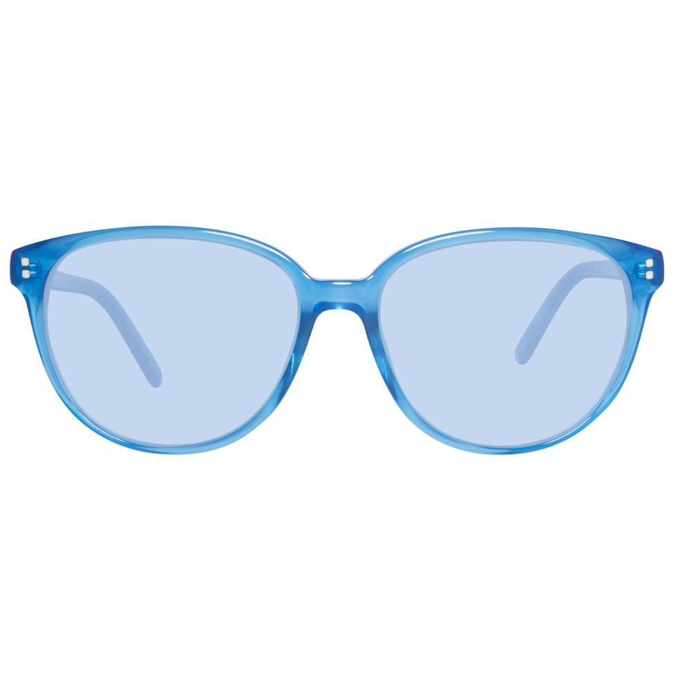 Benetton Blaue Kunststoff-Sonnenbrille