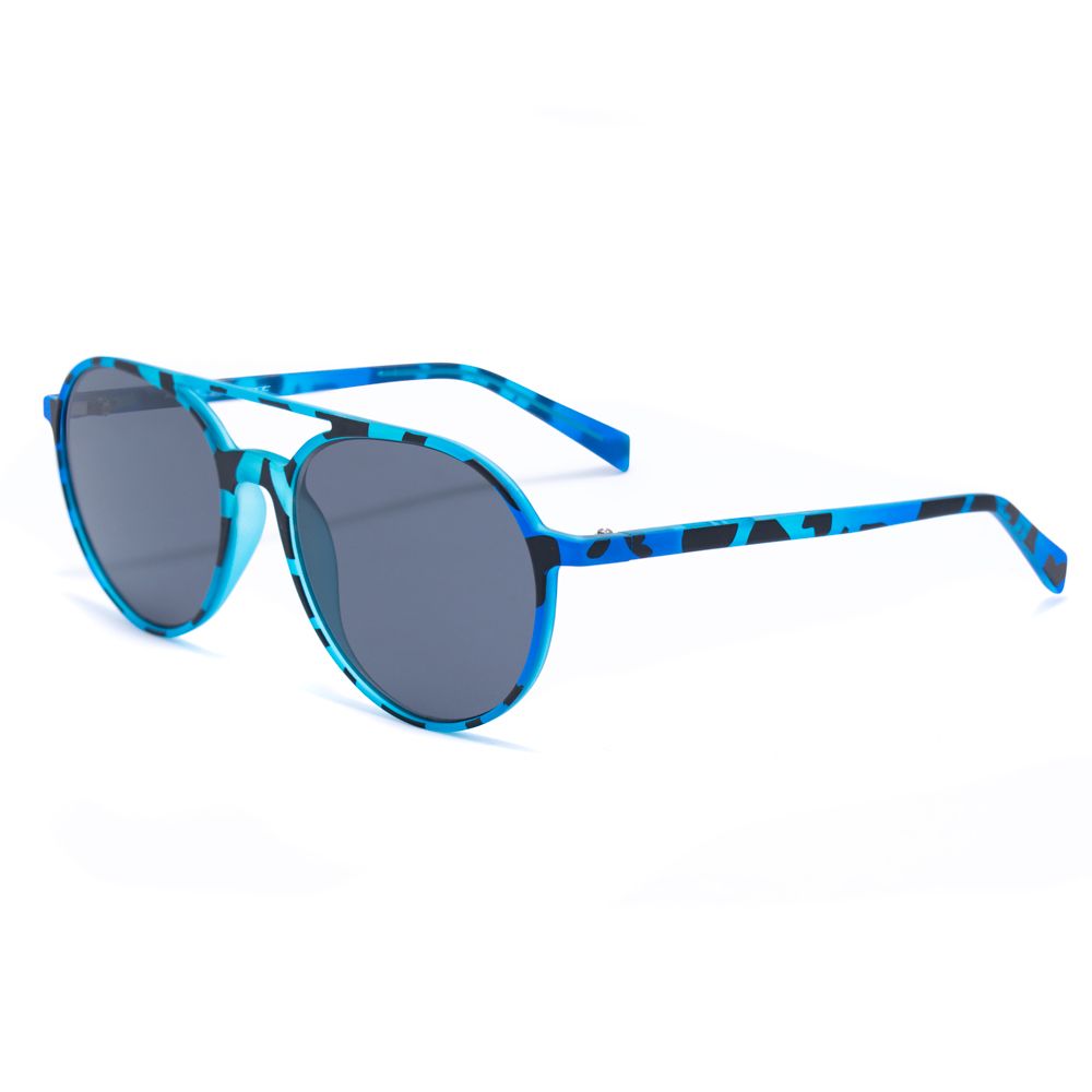 Lunettes de soleil Italia Independent en acétate bleu