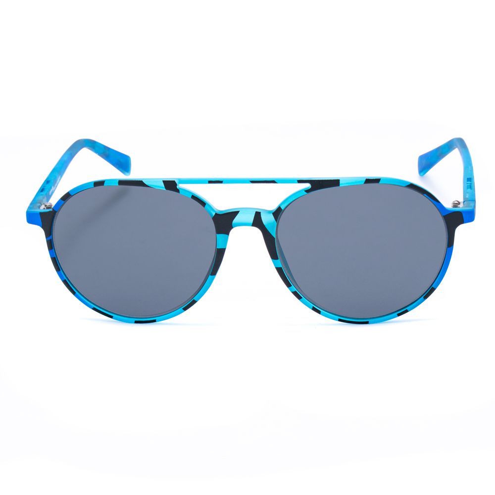 Lunettes de soleil Italia Independent en acétate bleu