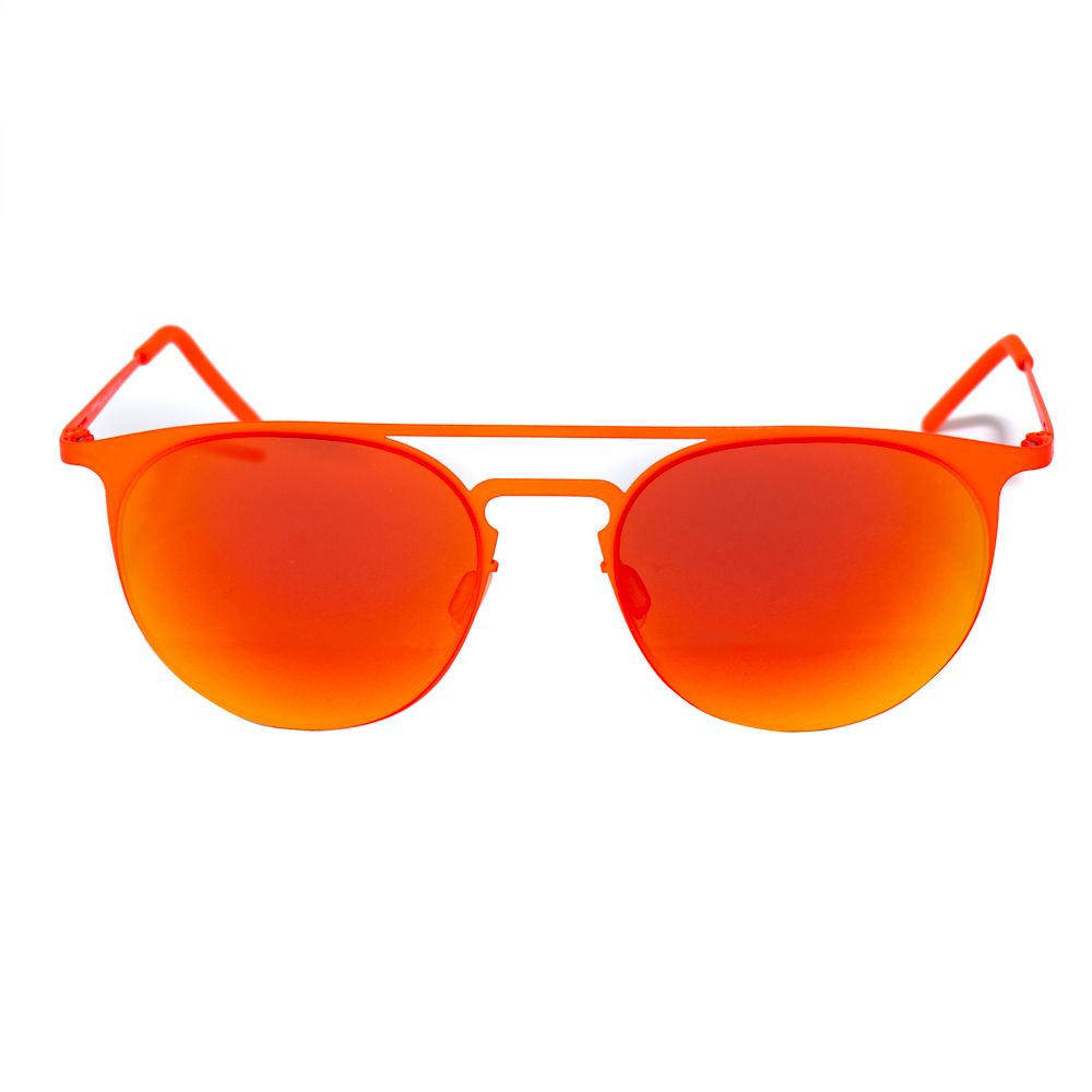 Lunettes de soleil Italia Independent en métal orange