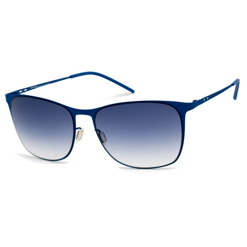 Lunettes de soleil Italia Independent en métal bleu