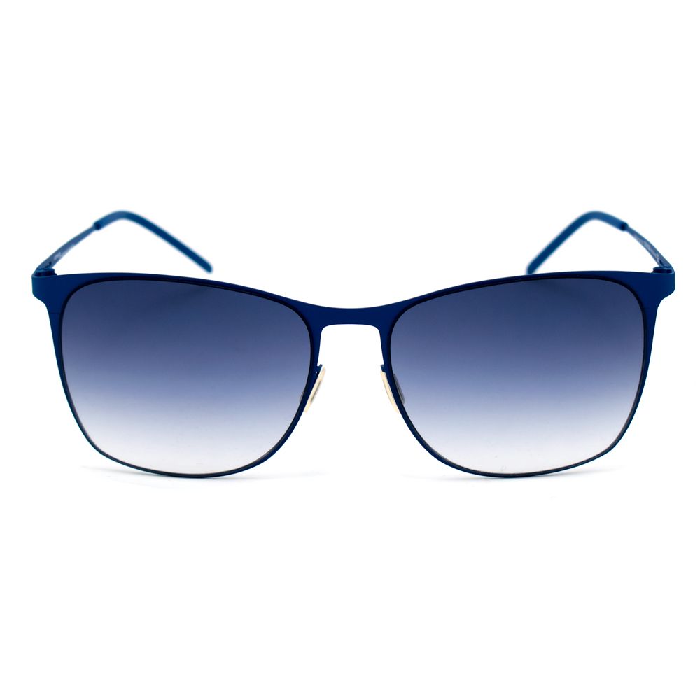 Lunettes de soleil Italia Independent en métal bleu