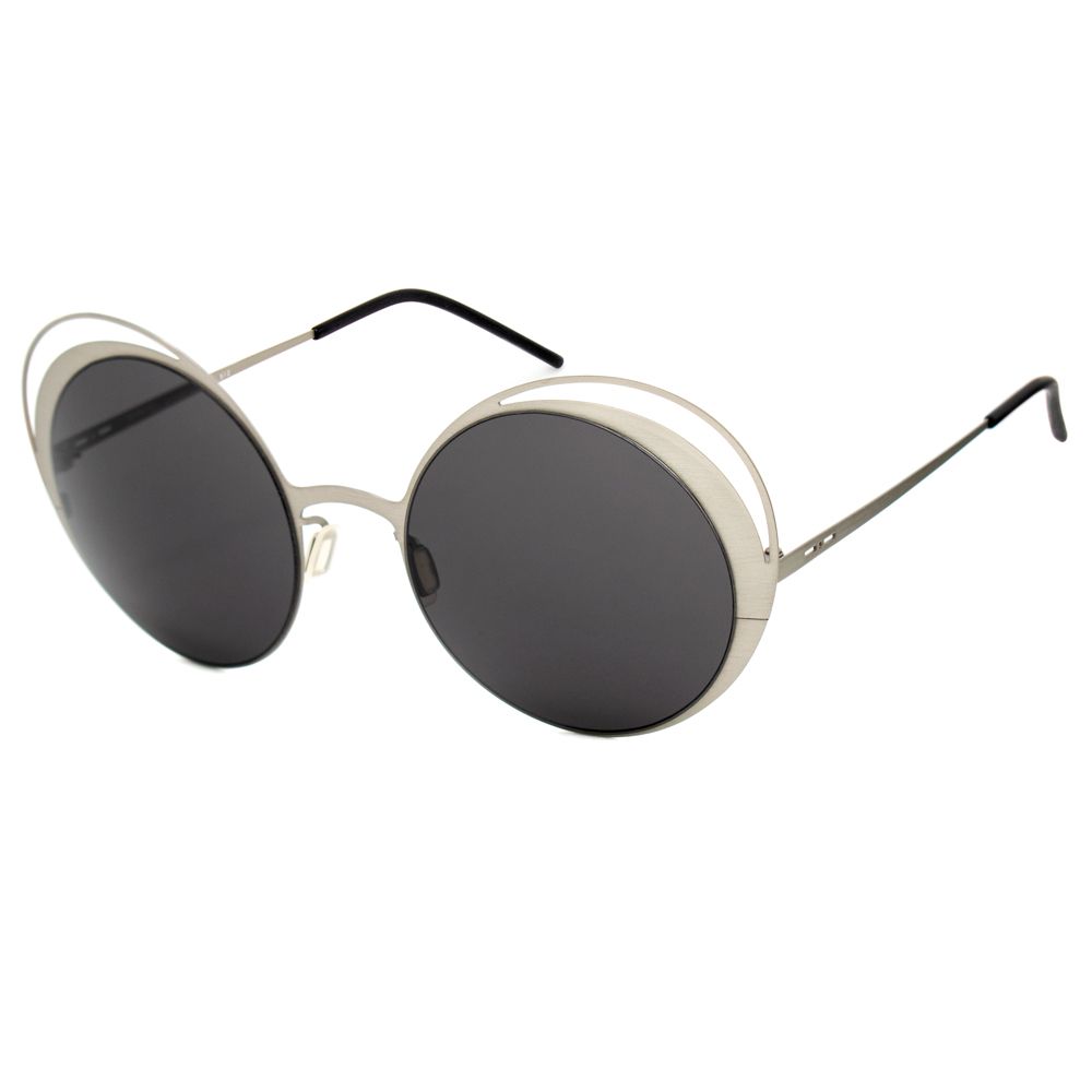 Lunettes de soleil Italia Independent en métal gris