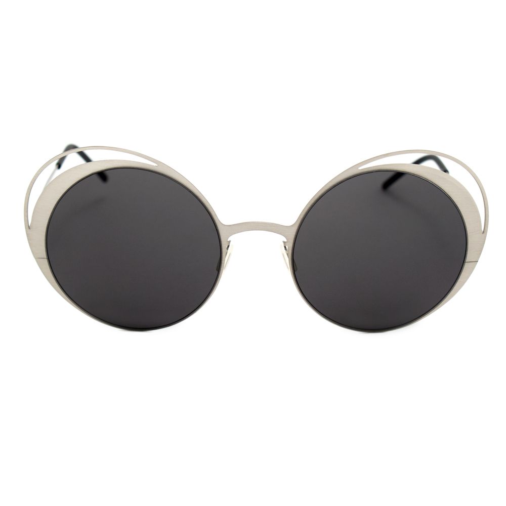Lunettes de soleil Italia Independent en métal gris