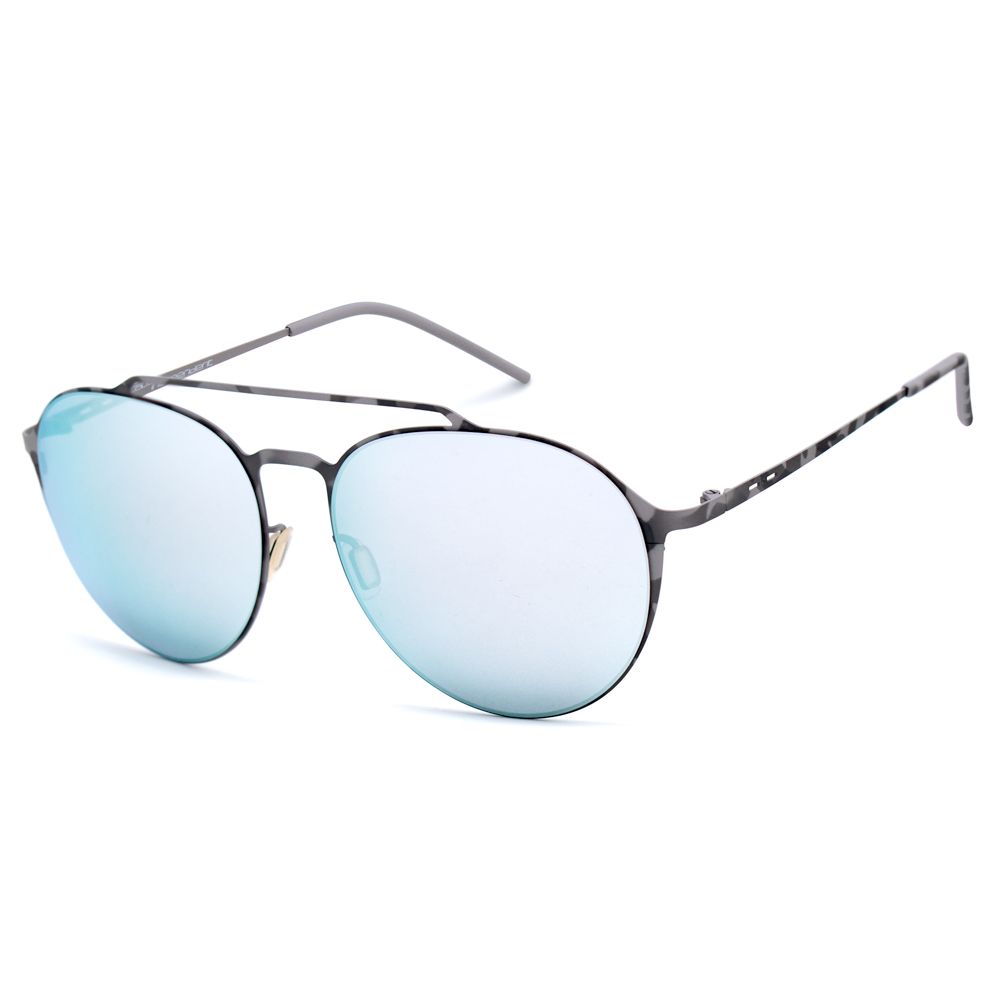 Lunettes de soleil Italia Independent en métal gris