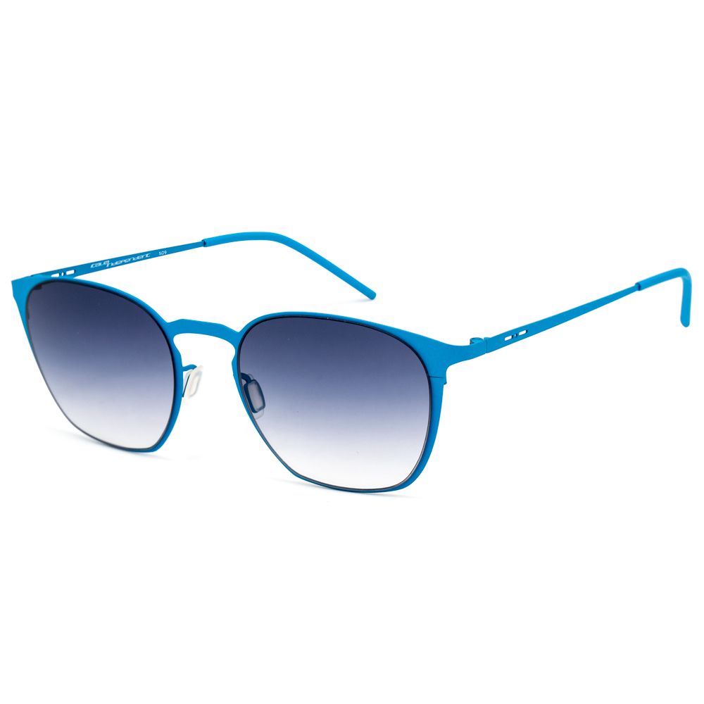 Lunettes de soleil Italia Independent en métal bleu