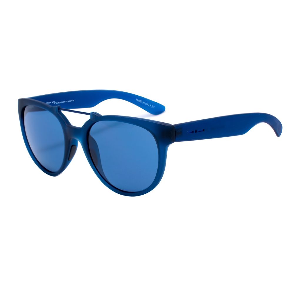 Lunettes de soleil Italia Independent en acétate bleu
