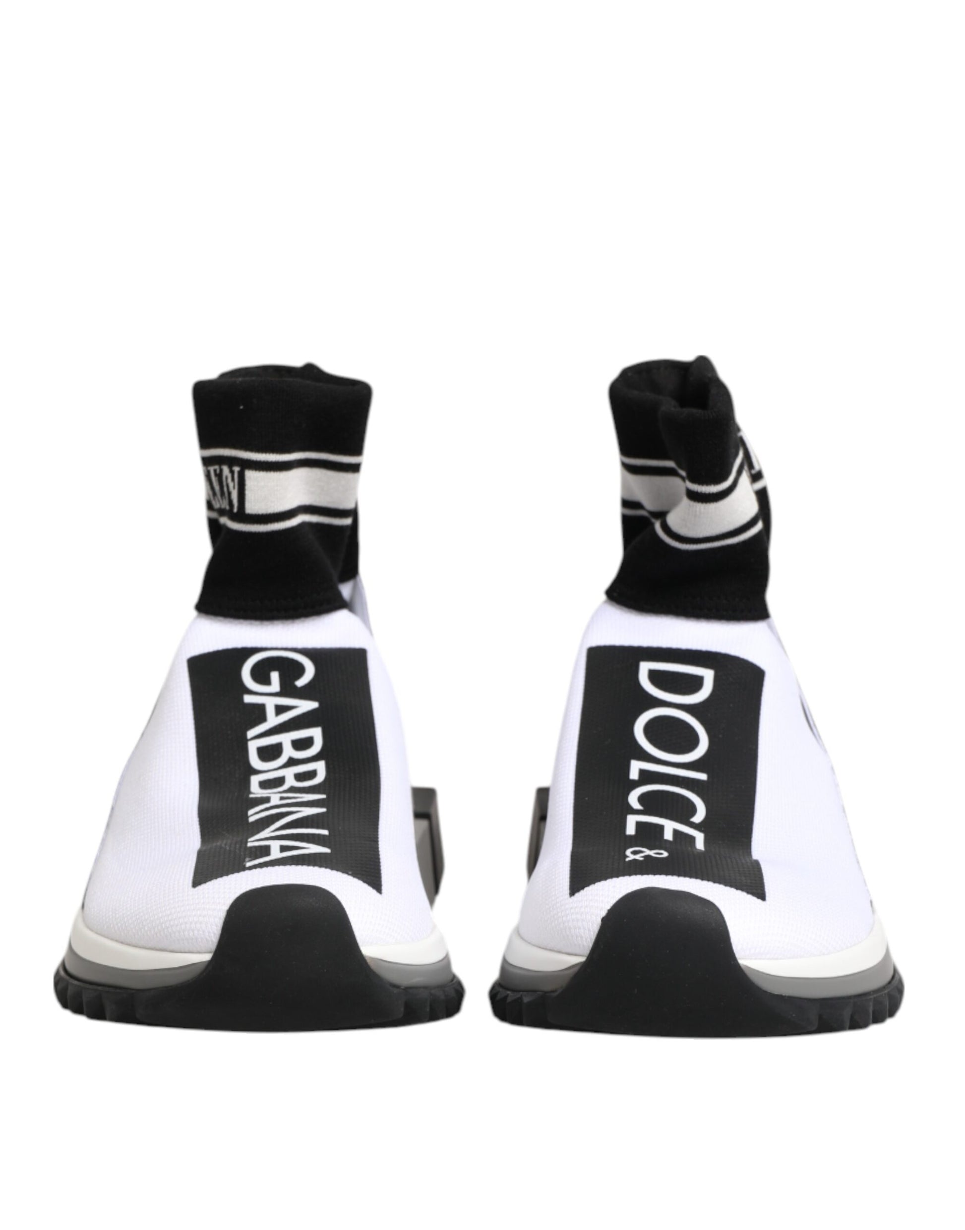Chaussures Baskets Dolce & Gabbana Sorrento Chaussettes Blanches Noires