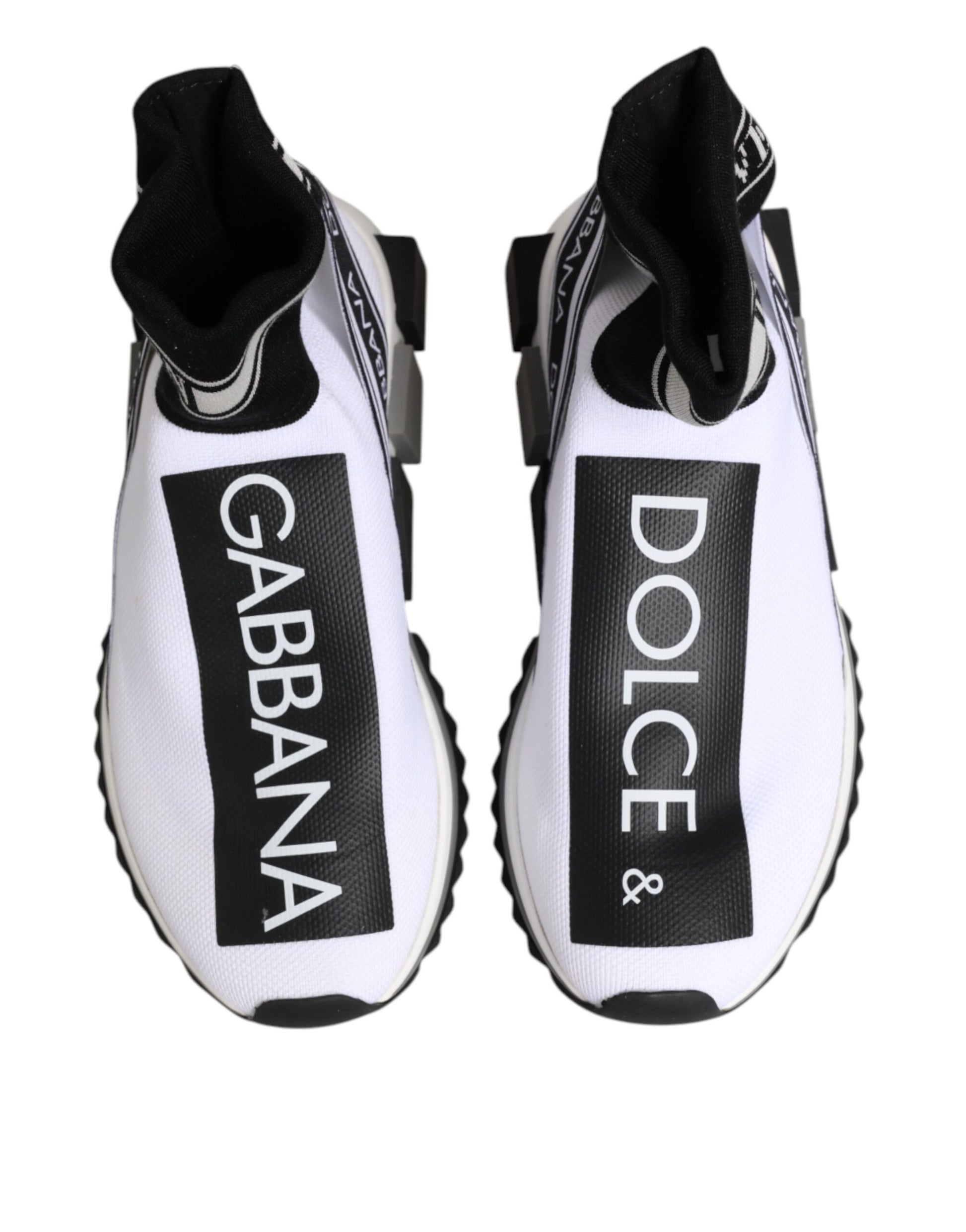 Chaussures Baskets Dolce & Gabbana Sorrento Chaussettes Blanches Noires