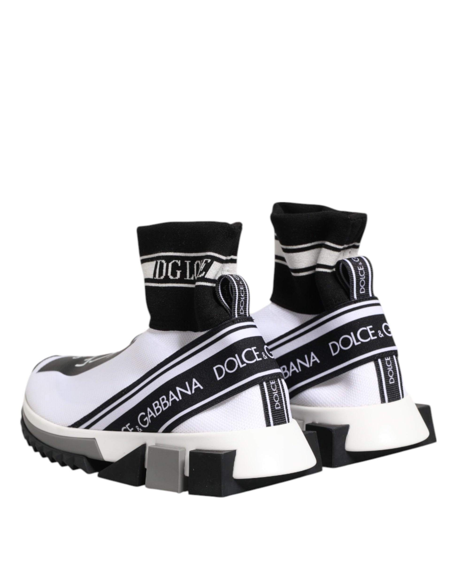 Chaussures Baskets Dolce & Gabbana Sorrento Chaussettes Blanches Noires