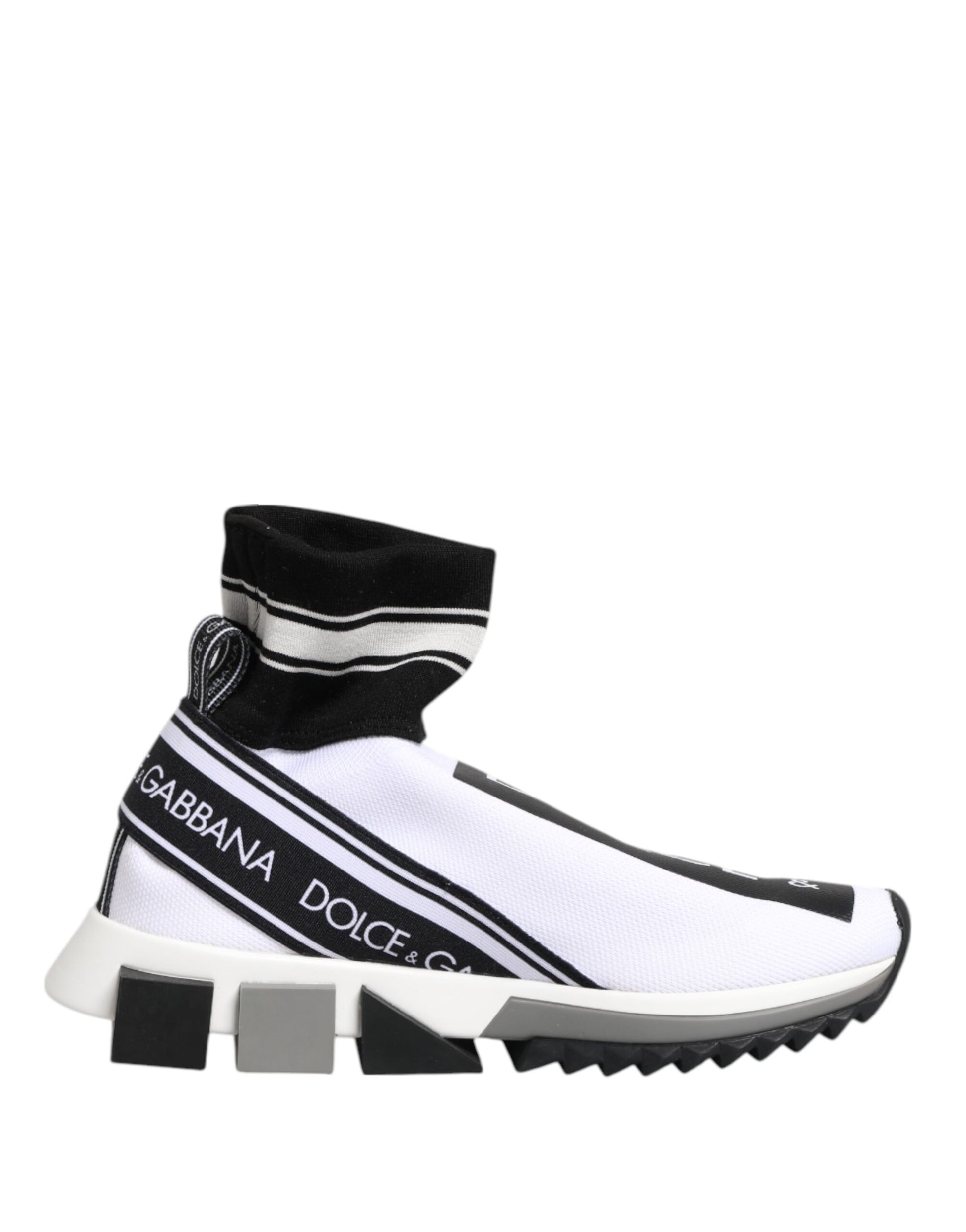 Chaussures Baskets Dolce & Gabbana Sorrento Chaussettes Blanches Noires
