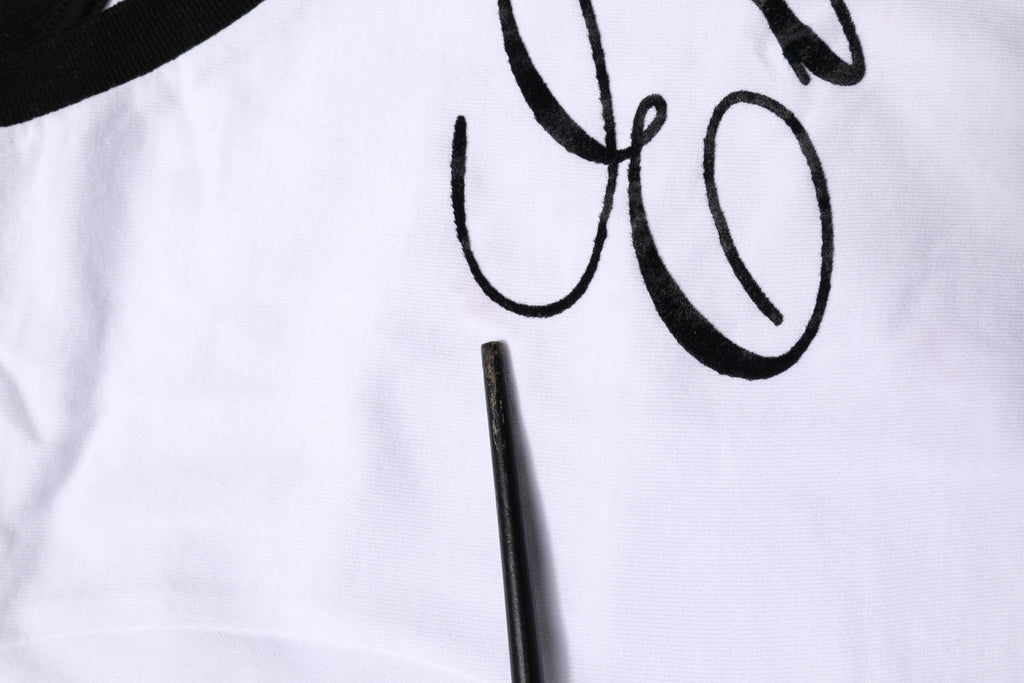 T-shirt col ras du cou en coton « Eleganza » blanc Dolce & Gabbana