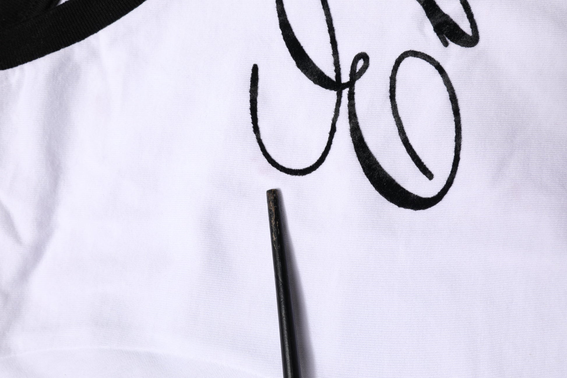 T-shirt col ras du cou en coton « Eleganza » blanc Dolce & Gabbana