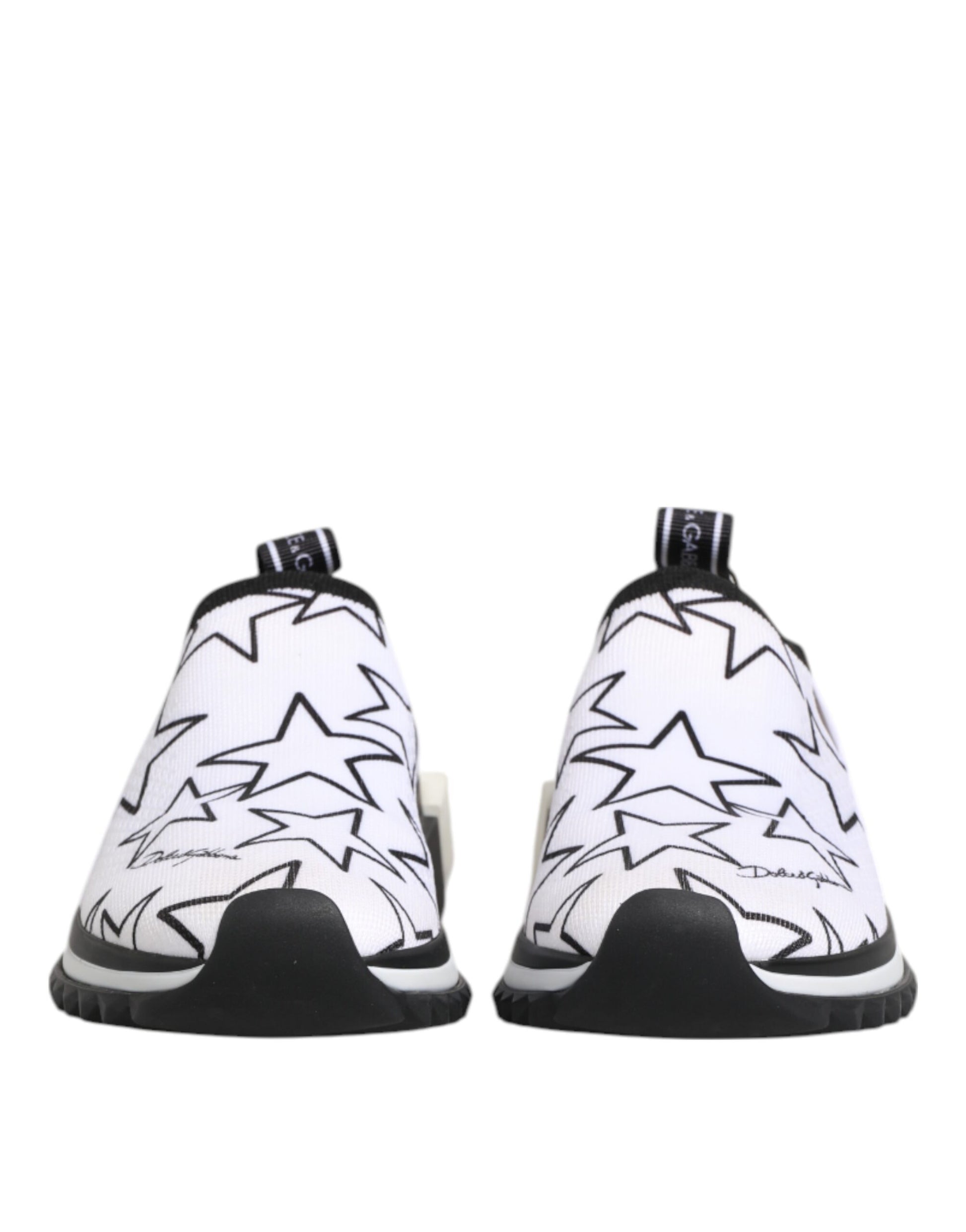 Chaussures Sneakers Basses Dolce & Gabbana White Stars Sorrento