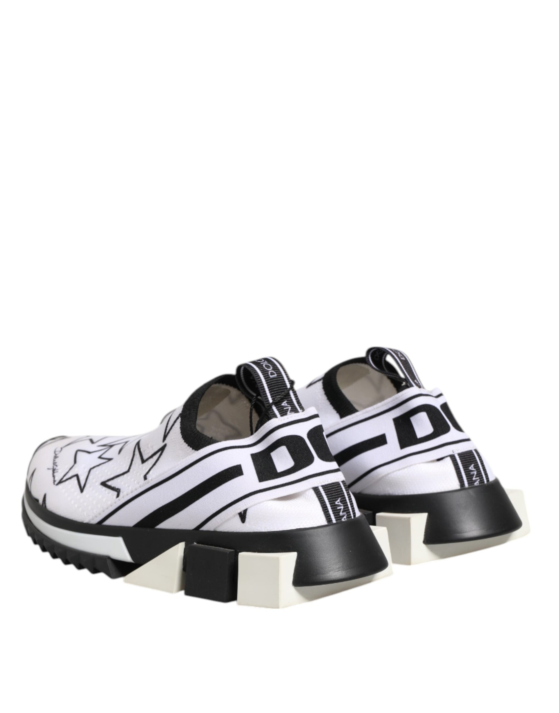 Chaussures Sneakers Basses Dolce & Gabbana White Stars Sorrento