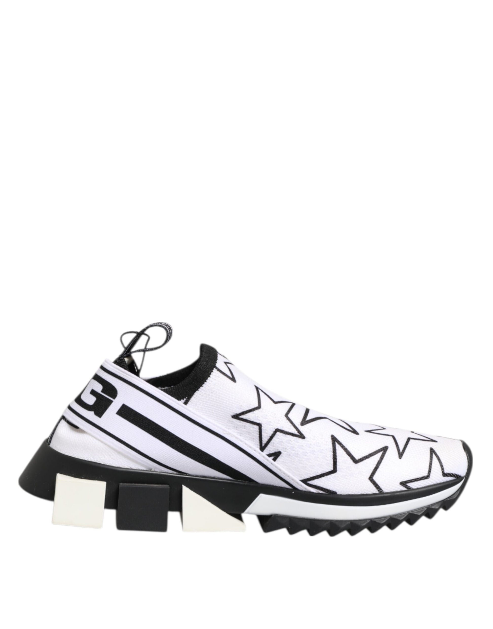 Chaussures Sneakers Basses Dolce & Gabbana White Stars Sorrento