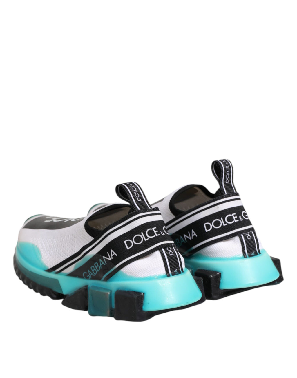 Chaussures Baskets Basses à Enfiler Dolce & Gabbana Sorrento Blanches