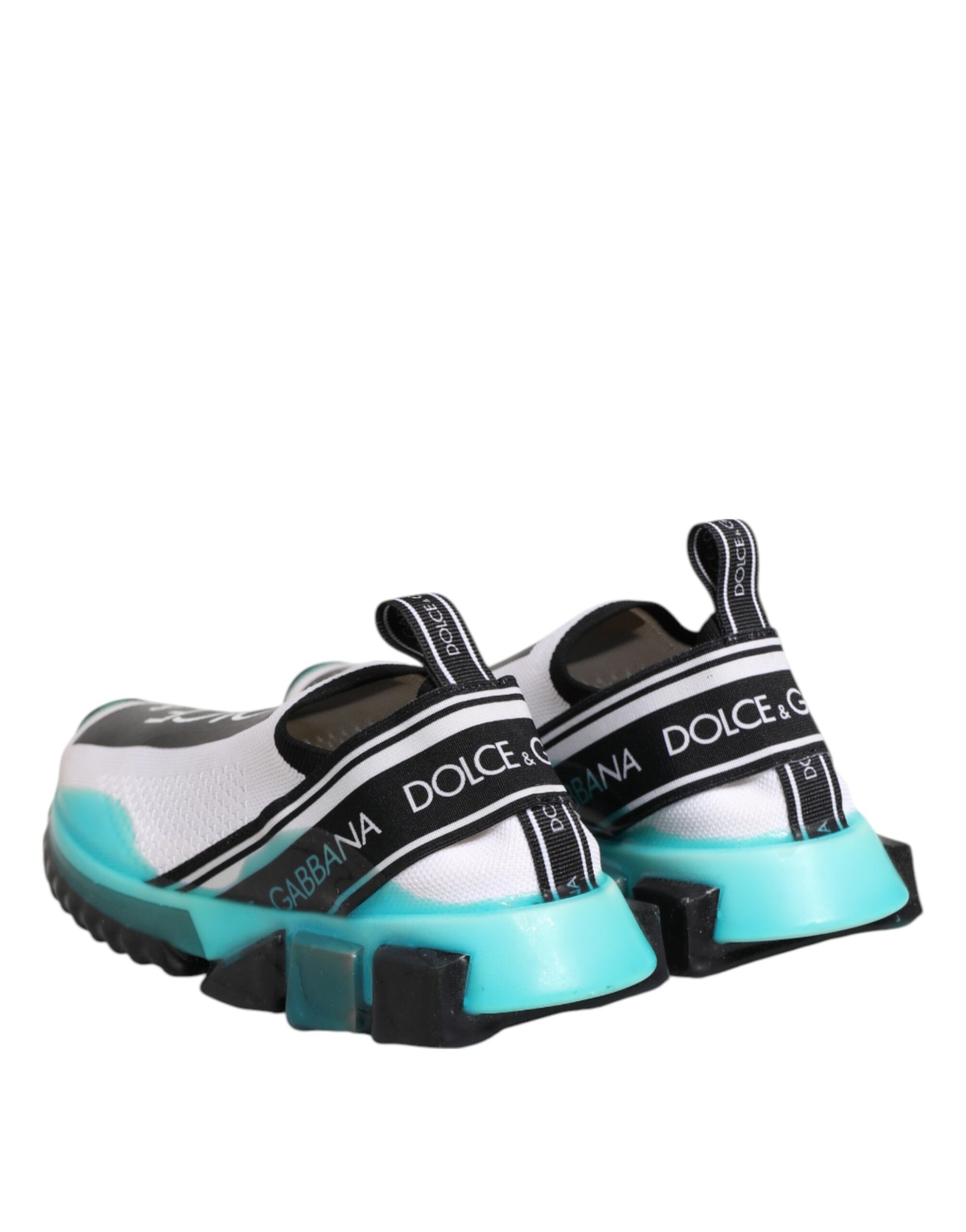 Chaussures Baskets Basses à Enfiler Dolce & Gabbana Sorrento Blanches