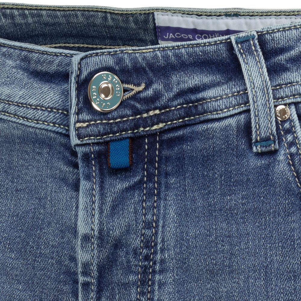 Jacob Cohen Jeans und Hose aus blauer Baumwolle