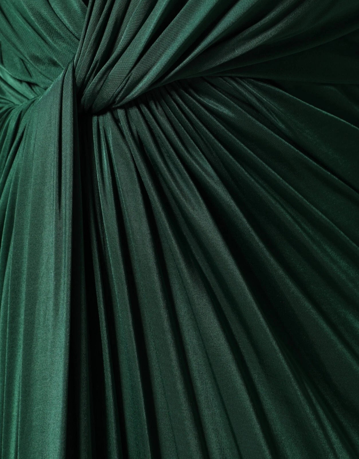 Robe longue mi-mollet Dolce & Gabbana en viscose vert foncé à manches longues